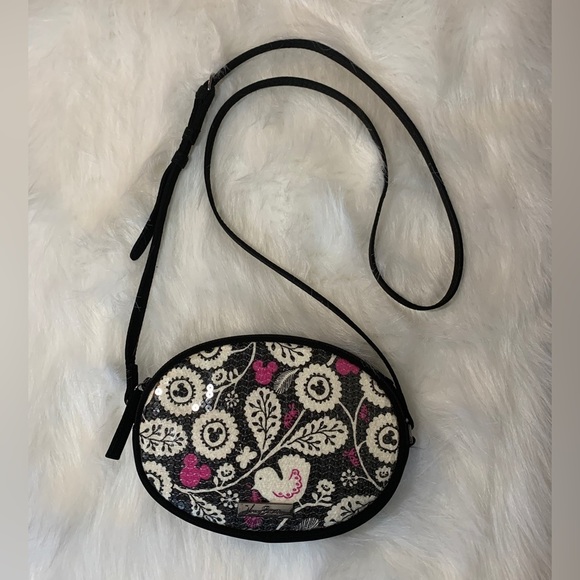 Disney Handbags - Disney Parks Vera Bradley Sequins Crossbody Exclusive Mickey Meets Birdie Bag